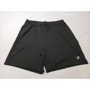 Roadbox Workout Mens Shorts Athletic Gym Running Shorts for Men Black Size LG